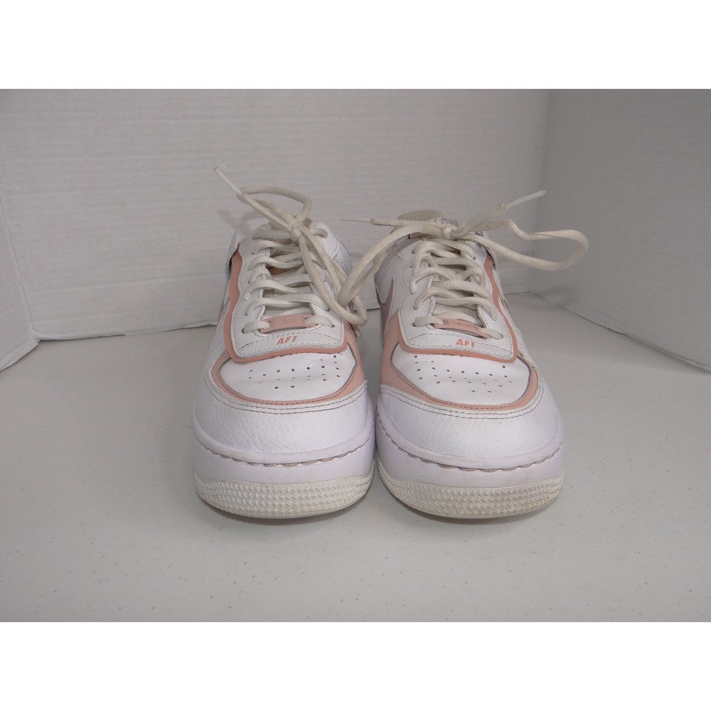 Nike Air Force 1 Shadow White Magic Flamingo Pink CI0919-113 Womens 8 Sneaker - Picture 5 of 8